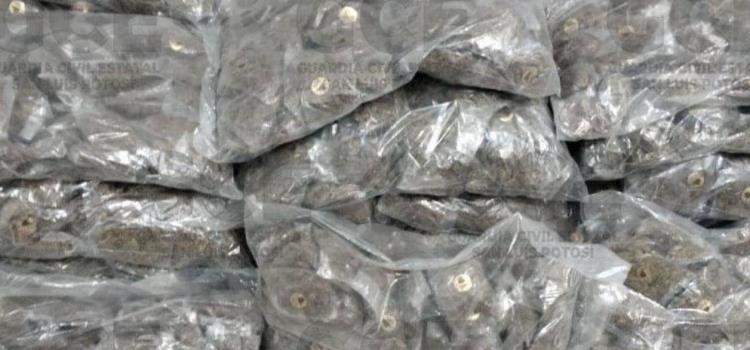 Decomisan cargamento de 40 Kilos de marihuana 