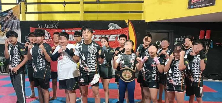 Tlateuiket MMA ganó medallas en Zacualtipán