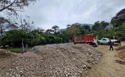 Obras Públicas refuerza apoyos en las comunidades