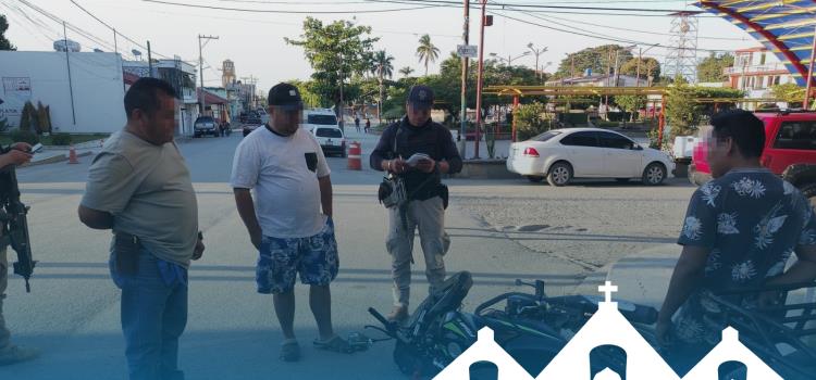 Atropellaron a motociclista