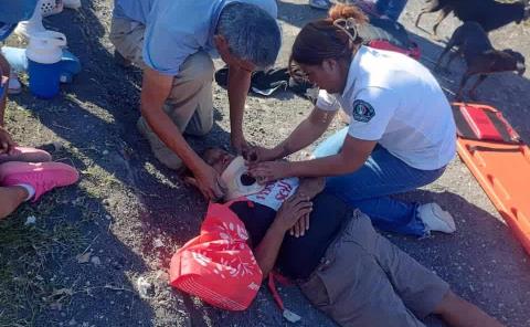 Mujer atropellada por camión recolector    
