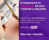 INE invita a recoger credencial de elector