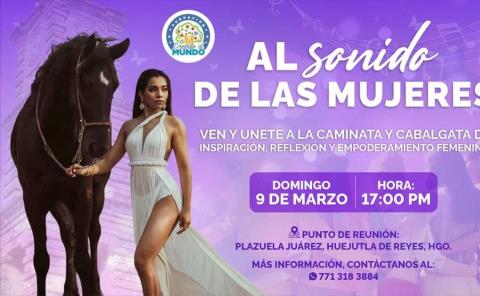 Invitan a cabalgata por el Día de la Mujer
