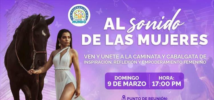 Invitan a cabalgata por el Día de la Mujer