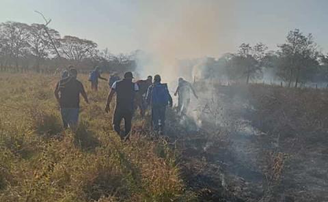 Incendio movilizó a corporaciones en Tampacán