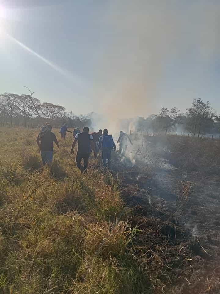 Incendio movilizó a corporaciones en Tampacán