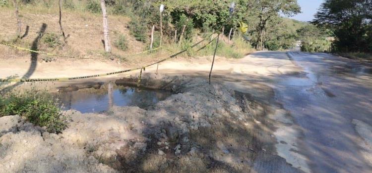 Zona Tének sin  abasto de agua