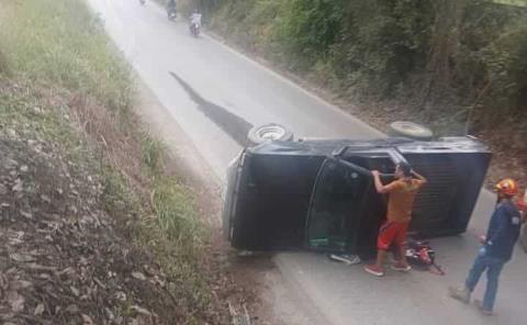 HERIDO EN VOLCADURA