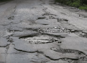 Piden arregló a la carretera Axtla-Tampamolón