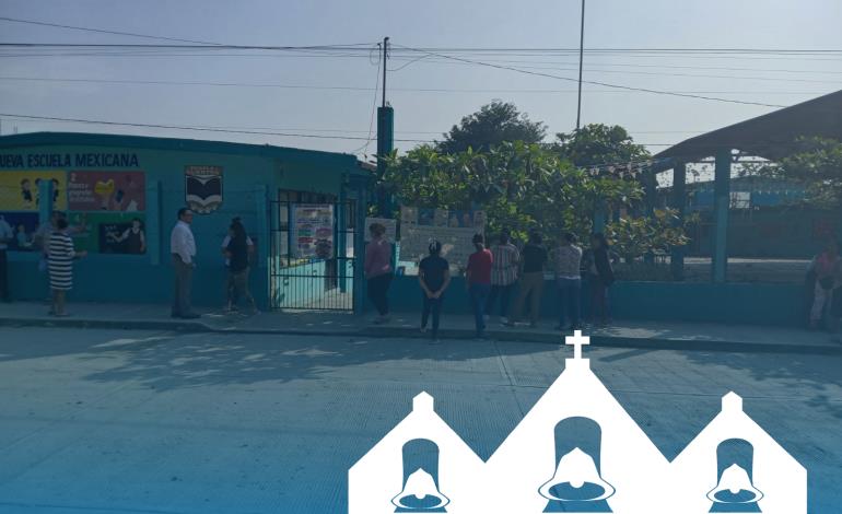 Resguardaron escuela primaria
