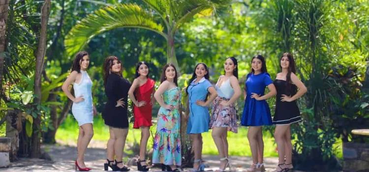 8 aspirantes   a Reinas 