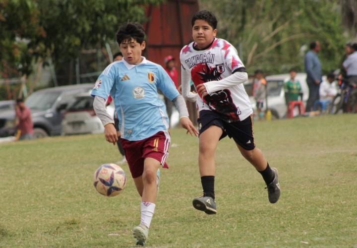 Categoría infantil "B" ofrece cuatro juegos