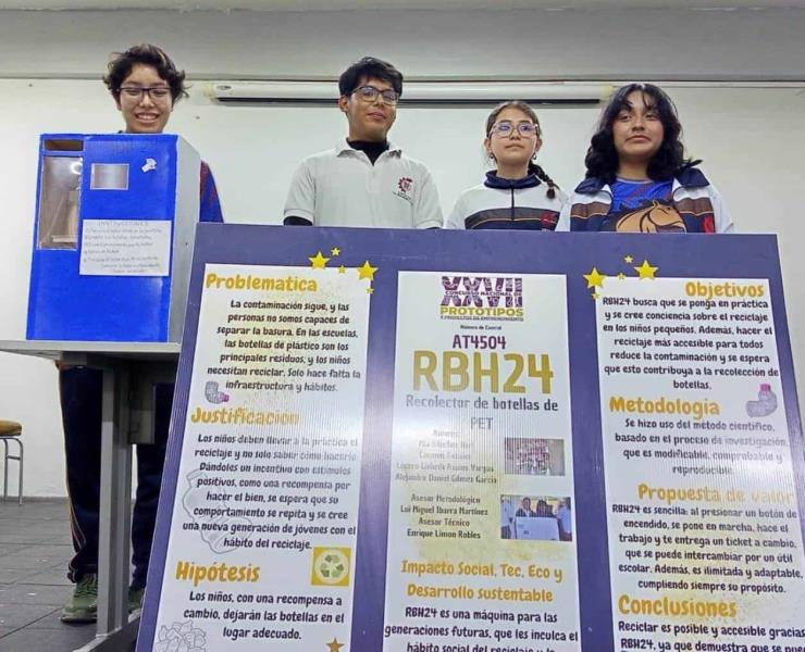 CETis No. 106 gana el concurso de prototipos
