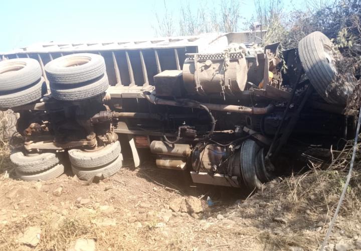 HERIDO EN VOLCADURA