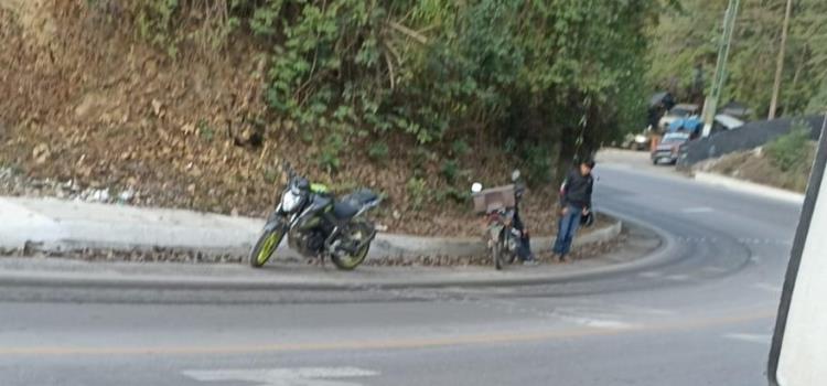 Derraparon motociclistas en la rúa México-Laredo Derraparon motociclistas en la rúa México-Laredo