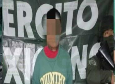 "NARCO" FUE CAPTURADO
