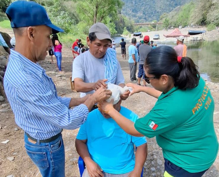 Capacitan en primeros auxilios a comunidades turísticas para Semana Santa