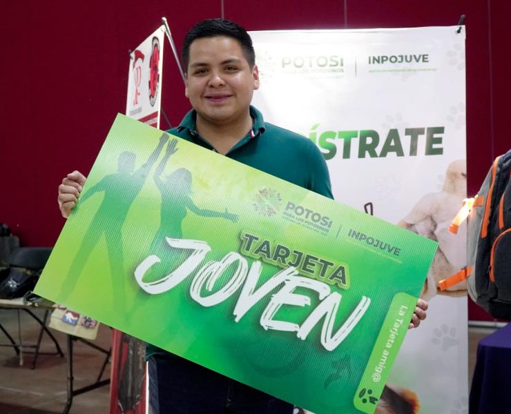 Amplia Gobierno de Gallardo apoyos con la tarjeta joven