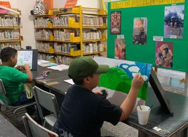 Inspiran a niños  con obras literarias 