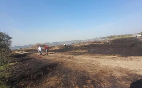 Moviliza emergencias por incendio
