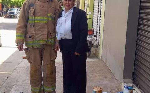 Sancirences apoyan a Bomberos Voluntarios
