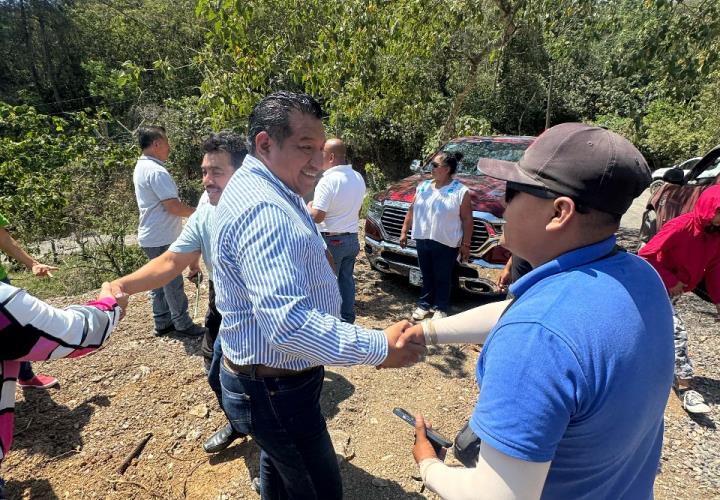 Supervisó alcalde avance del tramo Tamán - Aguazarca 