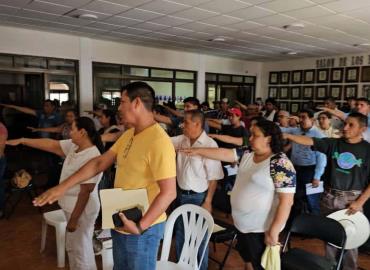 Tomaron protesta a los integrantes de Codesol
