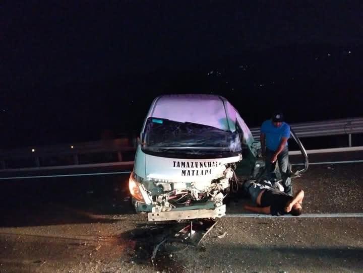 Grave accidente de urvan dejó un herido