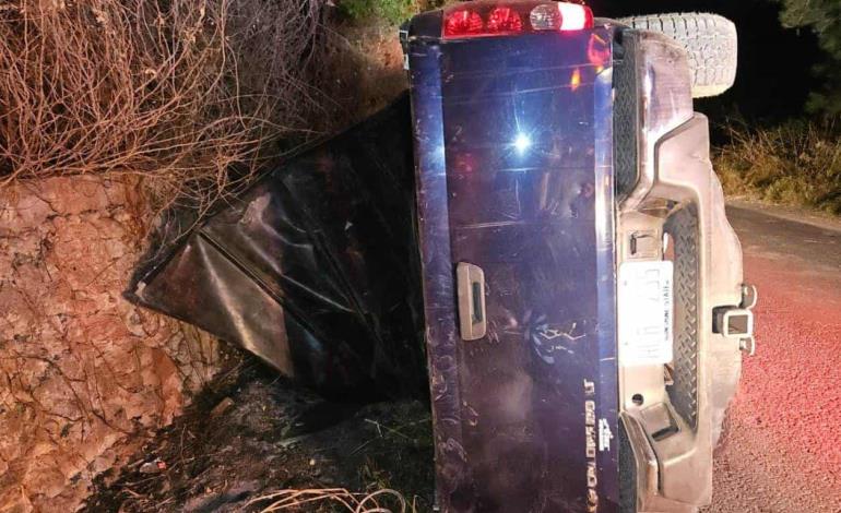 HERIDO EN VOLCADURA 