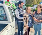 Escuadrón Ave auxilió a mujer