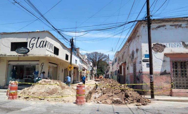 Avanza la obra de la calle Gallardo 