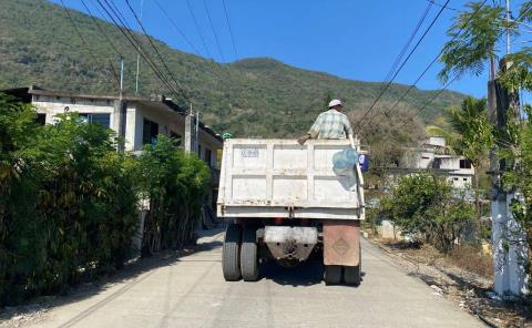 Avanza positivamente recolección de basura 

