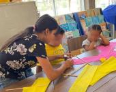 Niños tuvieron creativo taller 