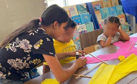 Niños tuvieron creativo taller 
