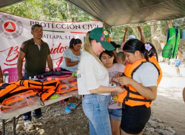 Éxito rotundo de actividades en el paraje Tancuilín de Matlapa