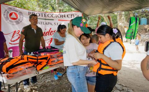 Éxito rotundo de actividades en el paraje Tancuilín de Matlapa