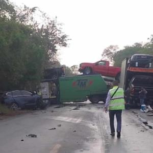 ¡MUERTA EN ACCIDENTE!                                
