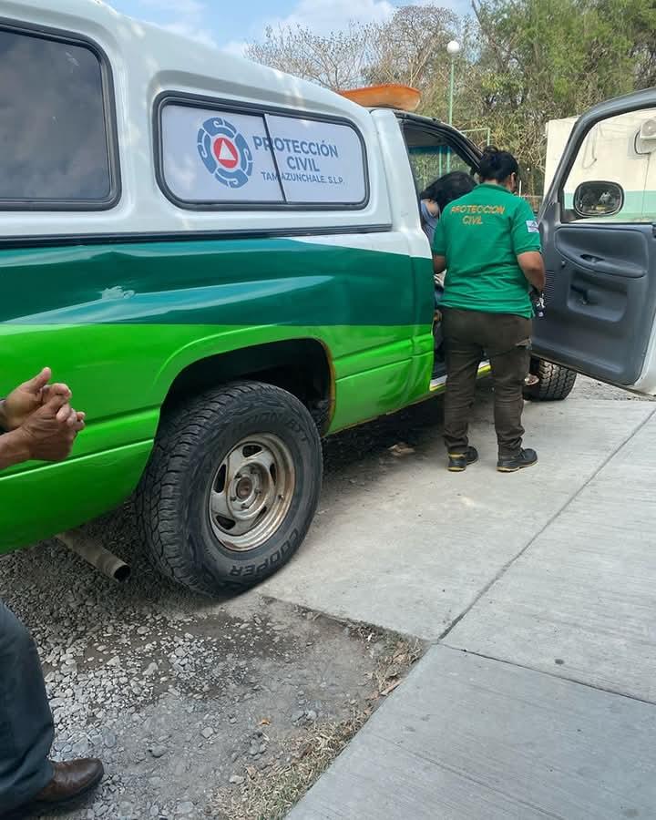 Menor con amenaza de aborto fue trasladada al hospital