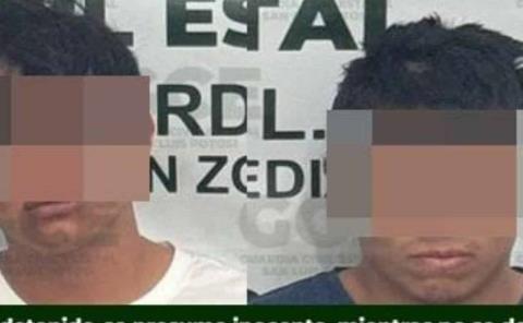 CAPTURARON A DOS NARCOS
