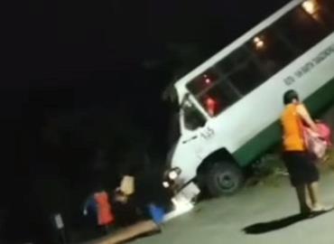 Seis heridos en accidente