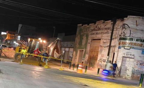 Por concluir obra de calle "Morelos"  
