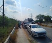 ¡FUNCIONARIOS ACCIDENTADOS!