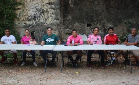 Inauguraron torneo de Futbol de Tamán
