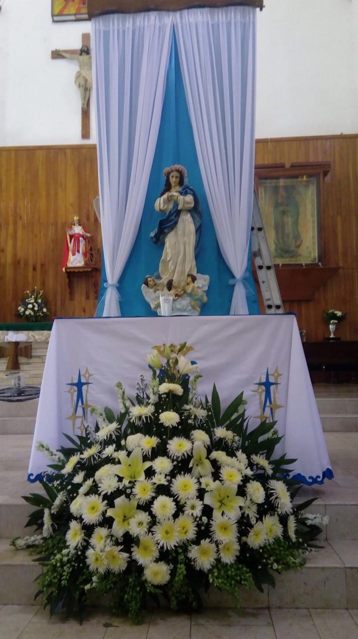 Ofrecerán flores a la virgen María 