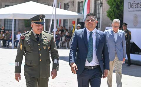 Gallardo Cardona destaca valentía y unidad en conmemoración del 5 de Mayo
