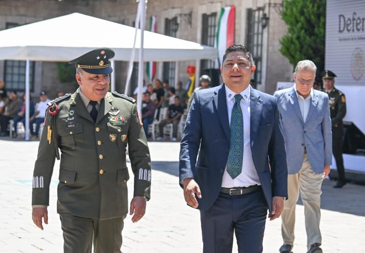 Gallardo Cardona destaca valentía y unidad en conmemoración del 5 de Mayo