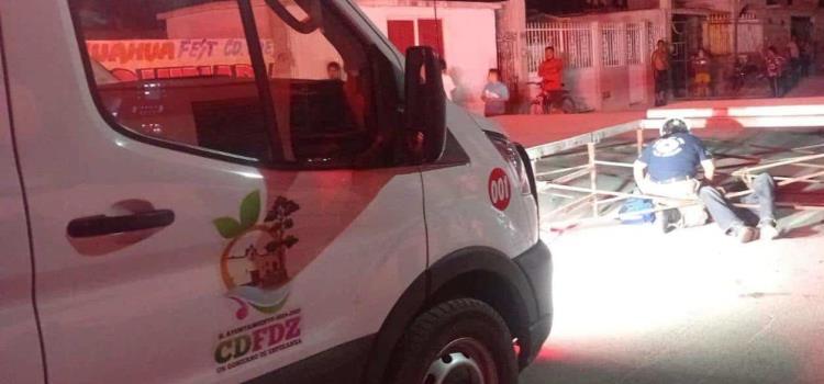 Quedó herido un motociclista Quedó herido un motociclista