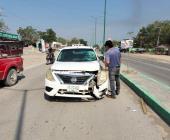 Taxista impactó a un transeúnte