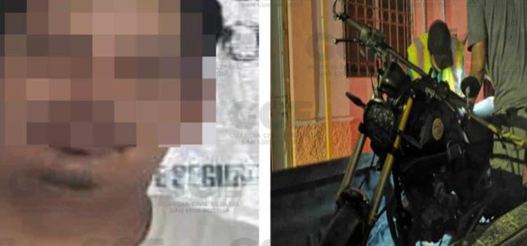 RAUDO MOTOCICLISTA QUEDÓ ENCARCELADO RAUDO MOTOCICLISTA QUEDÓ ENCARCELADO