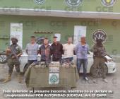 Atrapó la GCE a 7 hombres armados